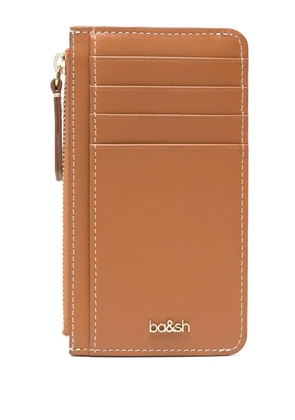 Ba&Sh leather cardholder - Brown