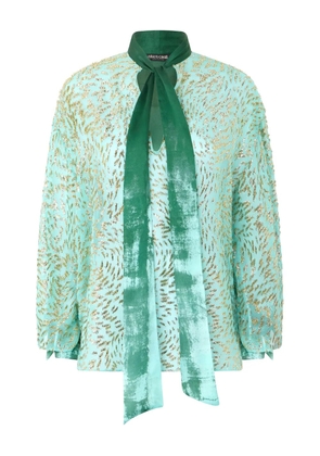 Roberto Cavalli silk blouse - Green