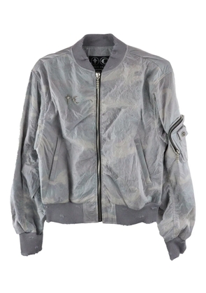 THUG CLUB Charlie bomber jacket - Grey