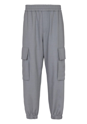 Balmain tapered-leg cargo trousers - Grey