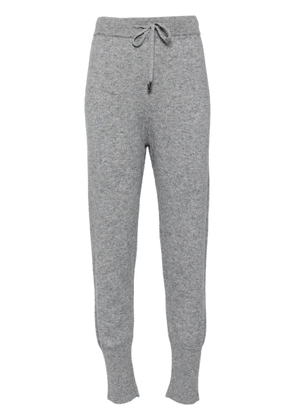 Izaak Azanei drawstring tapered trousers - Grey