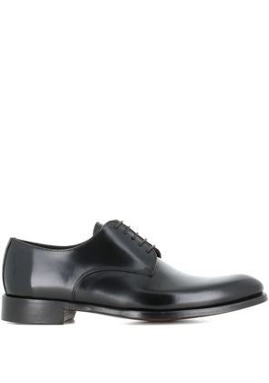 Tassinari leather derby shoes - Black