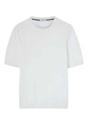 Agnona Setico crew-neck short-sleeve knit T-shirt - White