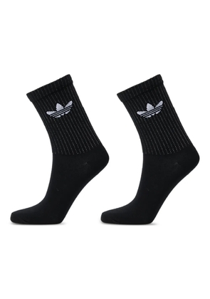 adidas reflective crew socks (pack of two) - Black