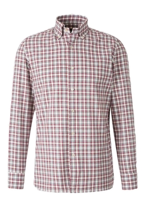 Luigi Borrelli checked button-down shirt - Red