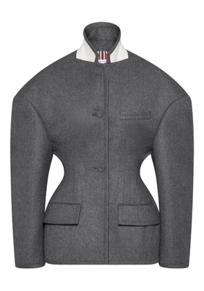 Thom Browne wool flannel jacket - Grey