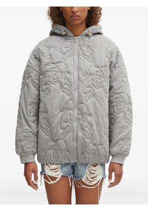 Fiorucci quilted hoodie - Grey