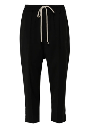 Rick Owens cropped-leg trousers - Black
