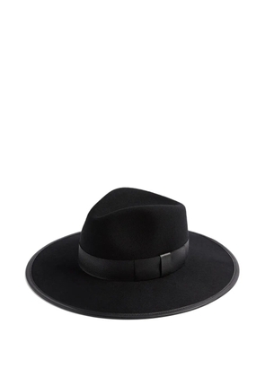 Nina Ricci wool fedora hat - Black