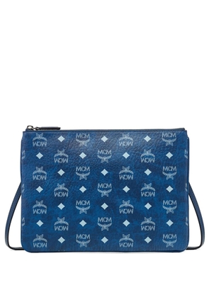 MCM Visetos cross body pouch - Blue