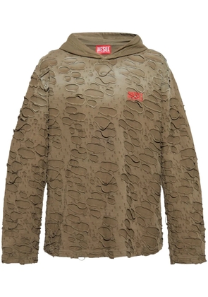 Diesel T-Crane-Ls hoodie - Neutrals