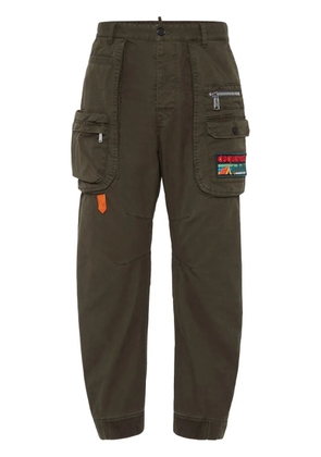 DSQUARED2 cotton cargo trousers - Green