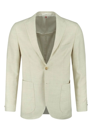Luigi Borrelli single-breasted blazer - Neutrals