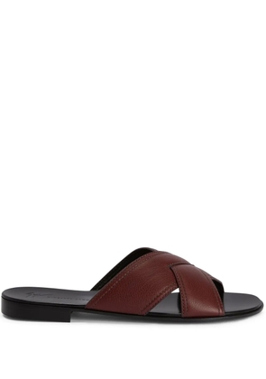 Giuseppe Zanotti Flavio crossover-strap sandals - Brown