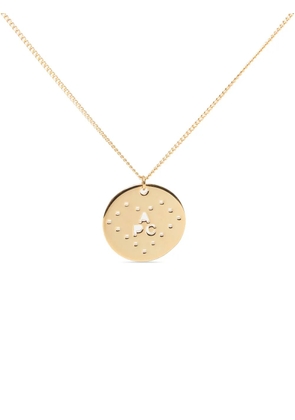A.P.C. Eloi disc-pendant necklace - Gold