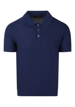 Tagliatore cotton polo shirt - Blue