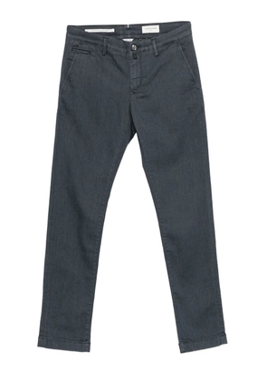 Jacob Cohën welt-pocket trousers - Grey