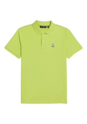 Psycho Bunny piqué-weave polo shirt - Yellow