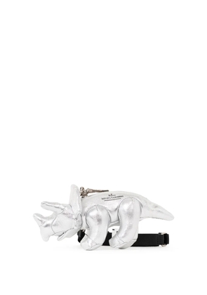 Maison MIHARA YASUHIRO mini Triceratops shoulder bag - Silver