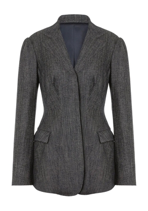 Alberta Ferretti fitted blazer - Black