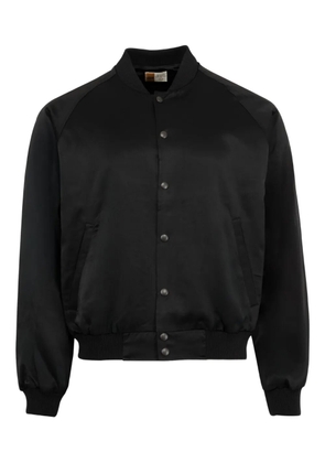 SAINT MXXXXXX Love song satin jacket - Black