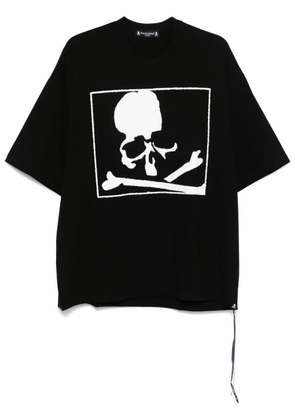 Mastermind Japan blurred skull T-shirt - Black