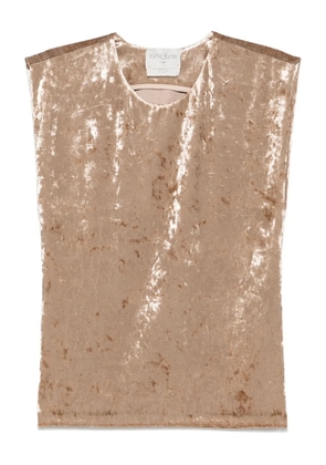 Forte Forte velvet top - Neutrals
