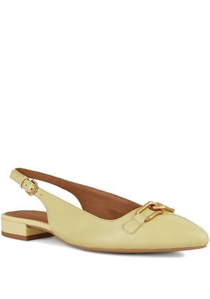 Geox Charyssa slingback flat pumps - Yellow