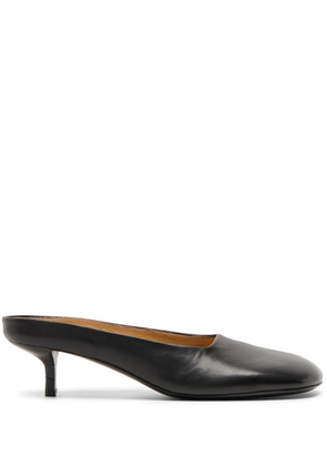 Marsèll Cotama leather mules - Black
