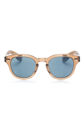 Oliver Peoples Cary Grant Sun round-frame sunglasses - Brown