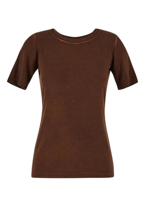 Uma Wang fine-knit jumper - Brown