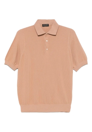 Dell'oglio knitted polo shirt - Neutrals