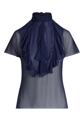Ralph Lauren Collection Etta blouse - Blue