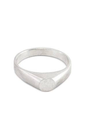 d'Alma mini signet ring - Silver