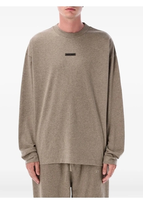 FEAR OF GOD ESSENTIALS long-sleeve T-shirt - Brown