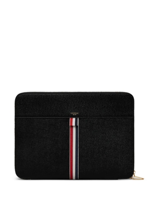Thom Browne leather cardholder - Black