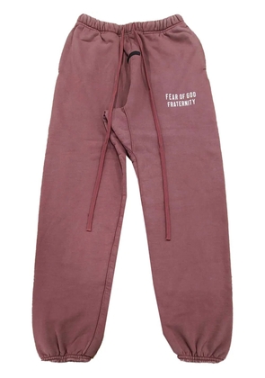 FEAR OF GOD ESSENTIALS logo-print track pants - Pink