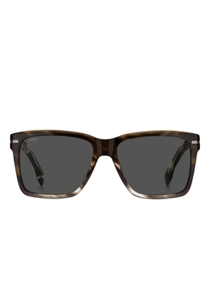 BOSS square-frame sunglasses - Grey