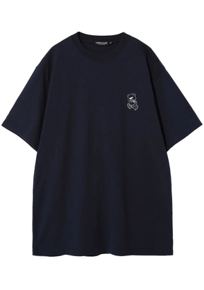 Undercover teddy bear graphic-print cotton t-shirt - Blue