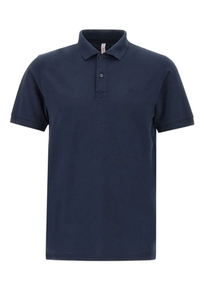Sun68 piqué polo shirt - Blue