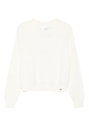 Victoria Beckham V-neck sweater - White