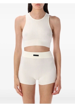 FEAR OF GOD ESSENTIALS round-neck ribbed-knit tank top - Neutrals