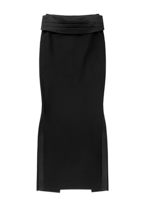AREA column maxi skirt - Black