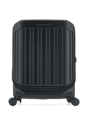 PIQUADRO striped-pattern luggage - Black