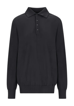 Canessa polo-neck sweater - Black