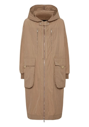 DSQUARED2 hooded coat - Neutrals