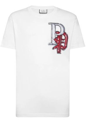 Philipp Plein Gothic Plein cotton T-shirt - White