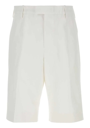 Alexander McQueen knee-length tailored shorts - White
