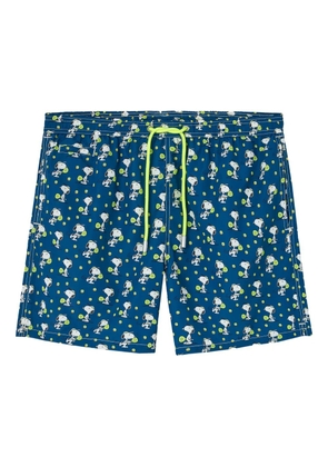 MC2 Saint Barth all-over printed swim shorts - Blue