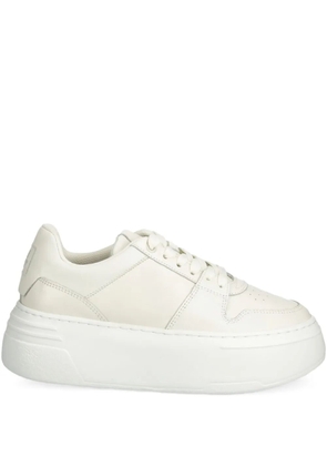Marc O'Polo platform leather sneakers - White